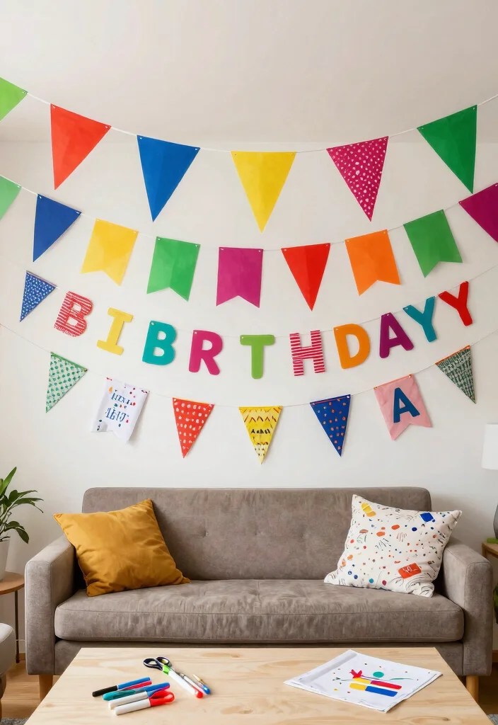 10 Budget-Friendly Super Bowl Watch Party Ideas That Will Wow Your Guests! - 1. DIY Team Spirit Decor 1