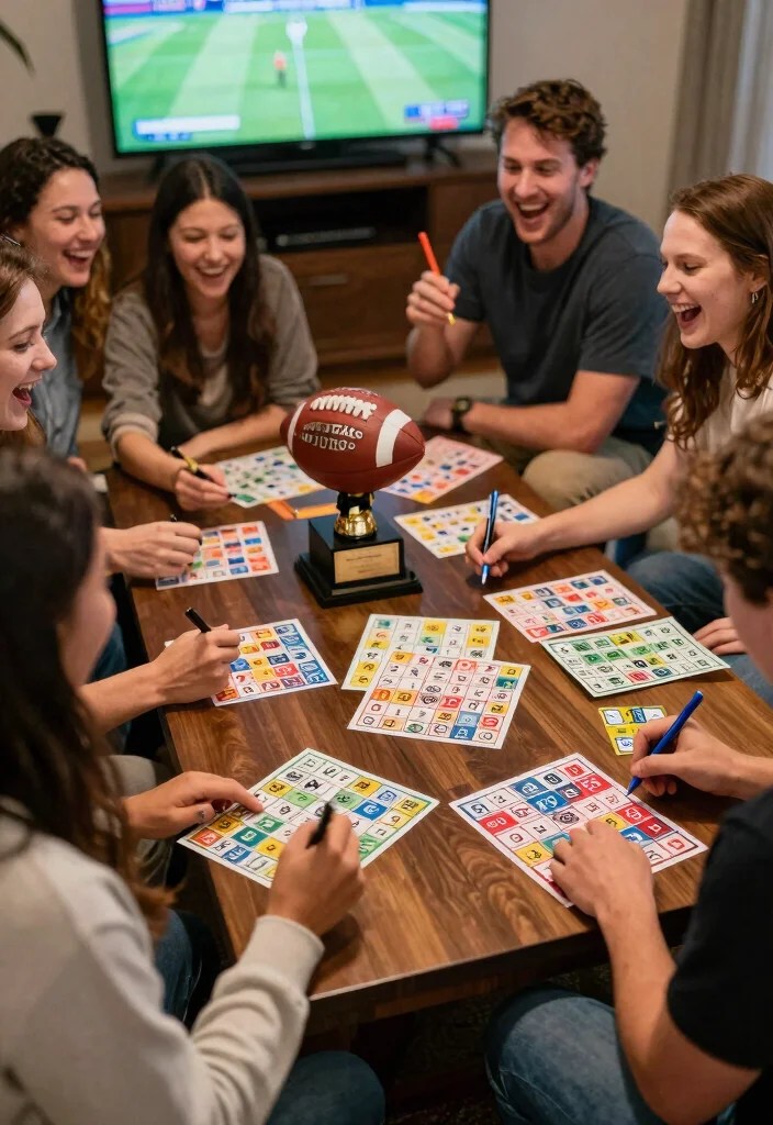 10 Budget-Friendly Super Bowl Watch Party Ideas That Will Wow Your Guests! - 4. Game Day Bingo 1