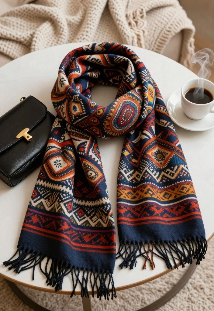 11 Daily Essentials in My Purse That Keep Me Sane (Wait Until You See #6!) - 4. A Cozy Scarf 1