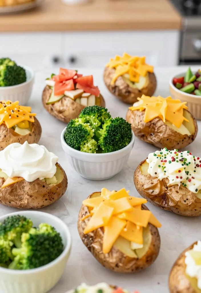 12 Kid-Approved Easy Weeknight Dinners That Will Make You a Dinner Hero! - 10. Baked Potato Bar 1