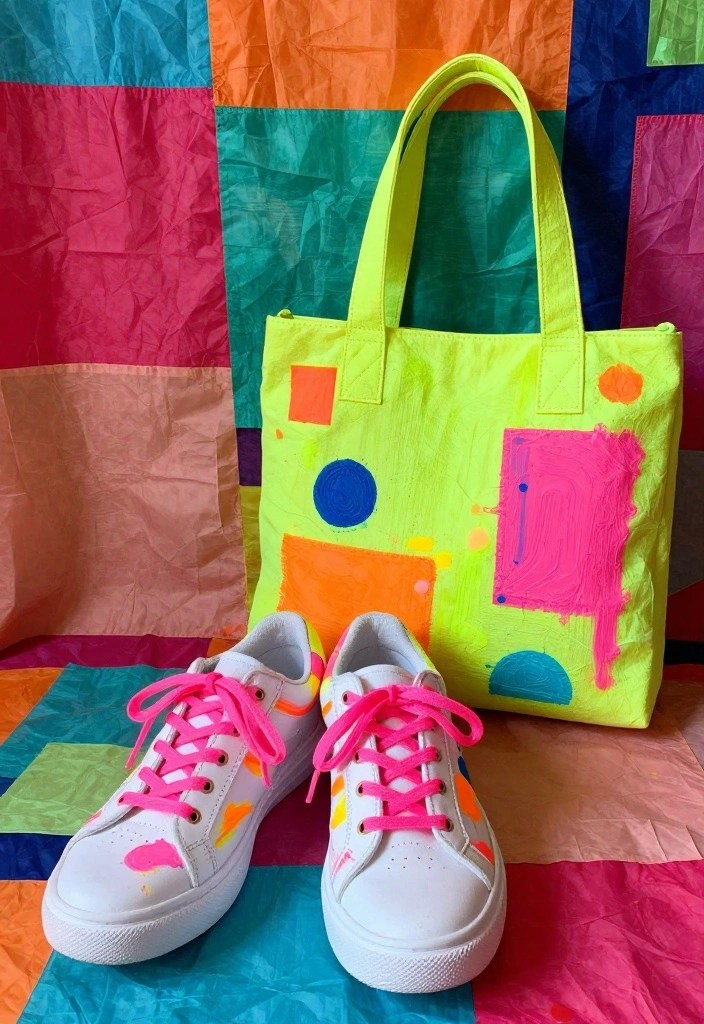 13 DIY 1980s Fashion Hacks to Revamp Your Wardrobe (Get Inspired by #2!) - 4. Neon Accents 1
