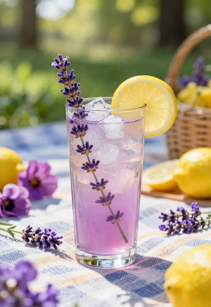 14 Craft Seasonal Cocktails You Can Make at Home (Your Friends Will Think You're a Pro!) - 10. Lavender Lemonade Cooler 1