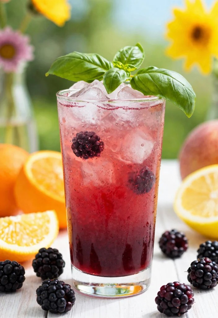 14 Craft Seasonal Cocktails You Can Make at Home (Your Friends Will Think You're a Pro!) - 11. Blackberry Basil Smash 1