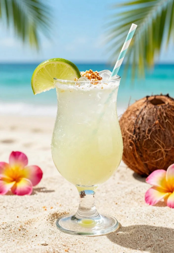 14 Craft Seasonal Cocktails You Can Make at Home (Your Friends Will Think You're a Pro!) - 7. Tropical Coconut Lime Daiquiri 1