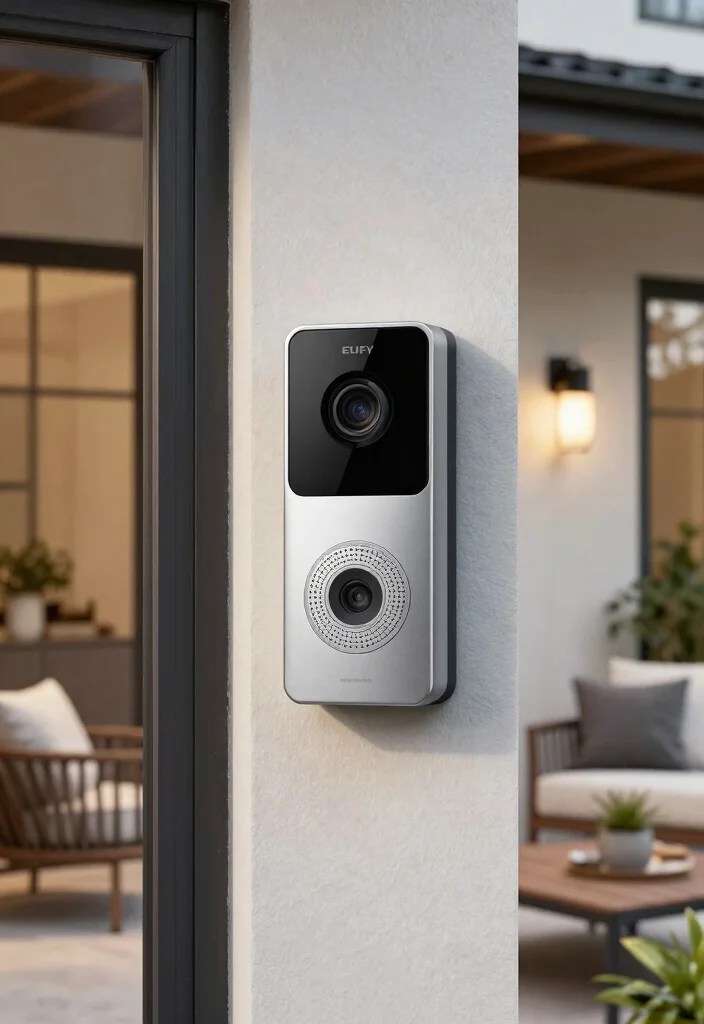 9 Affordable Doorbell Cameras for 2026: Secure Your Home Without Breaking the Bank! - 3. Eufy Security Video Doorbell 1