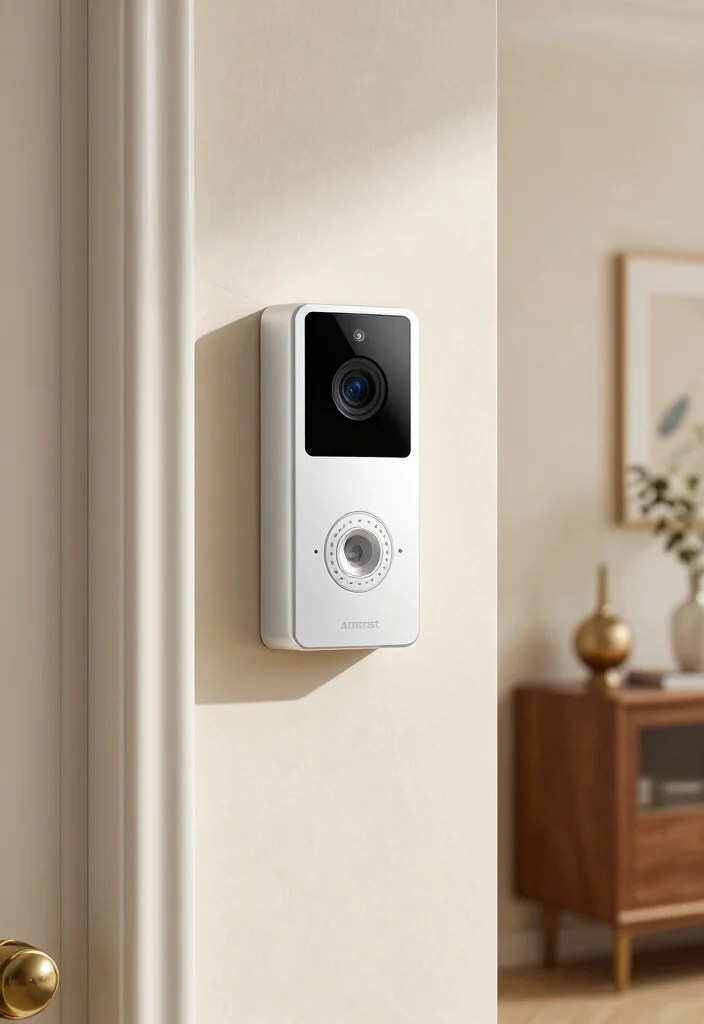 9 Affordable Doorbell Cameras for 2026: Secure Your Home Without Breaking the Bank! - 6. Amcrest Video Doorbell Camera 1