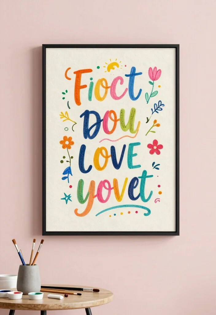 DIY Wall Decor on a Budget: How to Create Art That Speaks to You - 4. Inspirational Quote Art 1