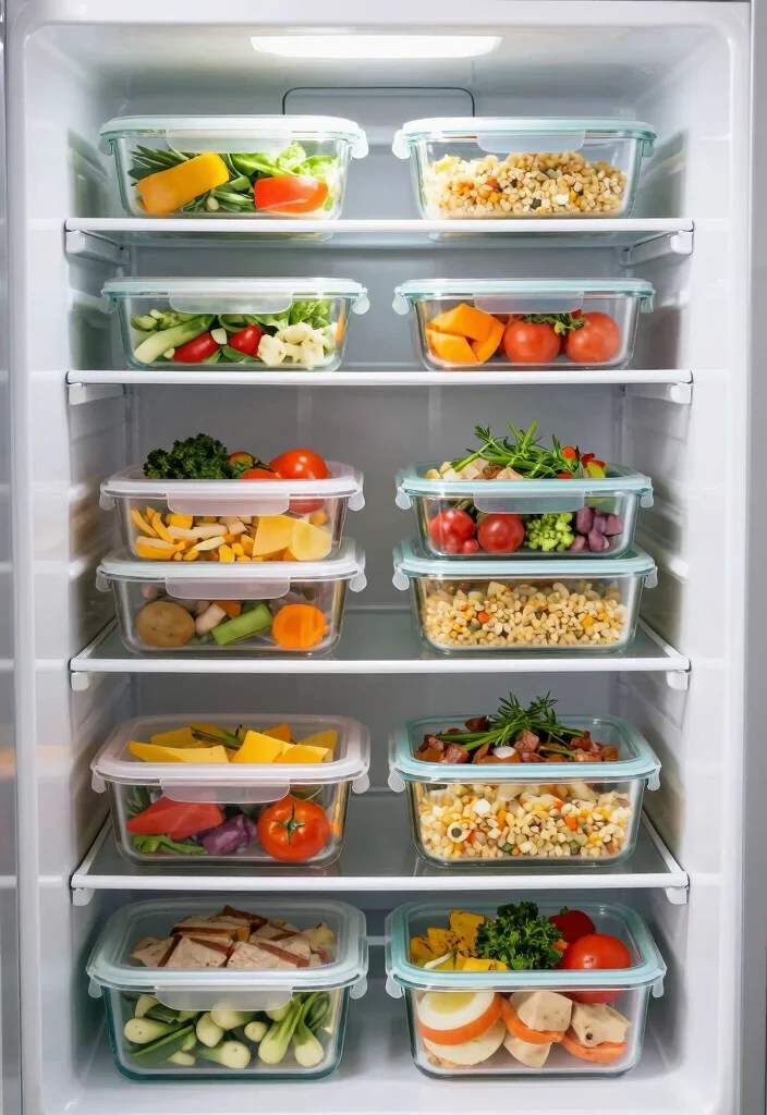 How to Create Delicious and Nutritious Healthy Meal Prep Plans - 4. Easy Storage Solutions 1