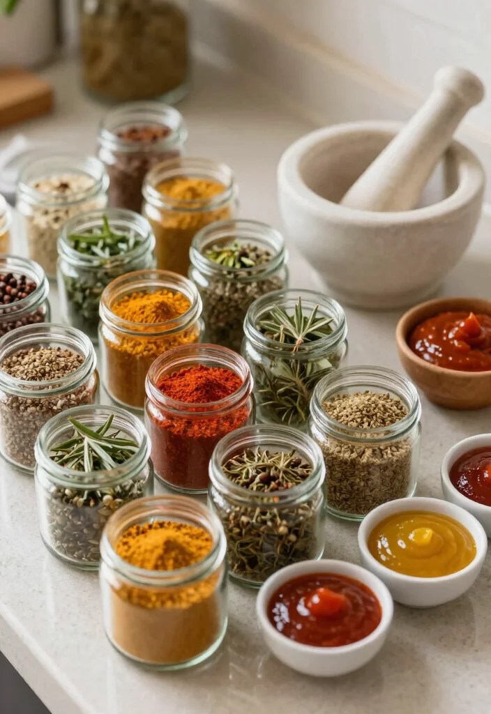 How to Create Delicious and Nutritious Healthy Meal Prep Plans - 5. Flavor Boosters and Seasonings 1
