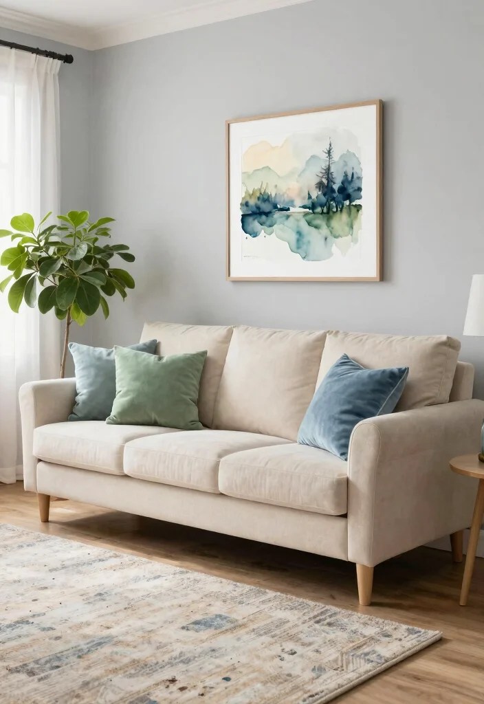 How to Design a Zen Living Room: Peaceful Decor Ideas That Inspire Calm - 2. Soft Color Palettes 1