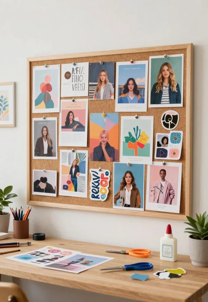 Step By Step: How to Create a Vision Board That Actually Works - 5. Design Your Board 1